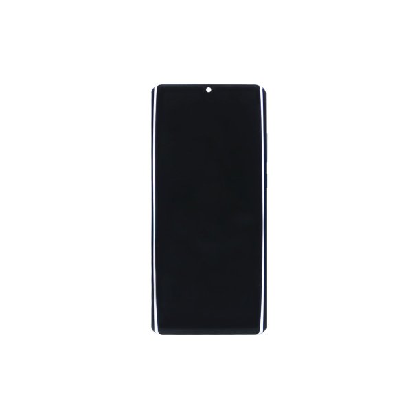 Huawei P30 Pro / Huawei P30 Pro New Edition Sk�rm med ramme Sort Display og Digitizer Service Pack