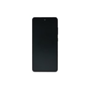 Sk�rm til Samsung Galaxy A52s 5G A528B OLED med Ramme Service Pack Sort