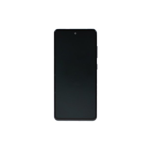 Sk�rm til Samsung Galaxy A52s 5G A528B OLED med Ramme Service Pack Sort