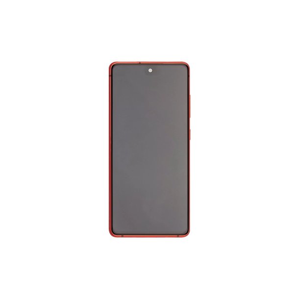 Samsung Galaxy S20 FE G780F Sk�rm med ramme R�d 5G Display og Digitizer Service Pack