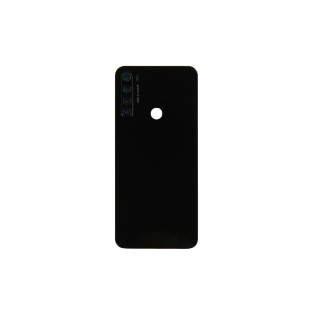 Xiaomi Redmi Note 8 2021 bagcover Black med linse Original