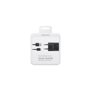 Samsung, Universal 15W oplader USB-C/ USB-A/ USB-A til USB-C Sort Original Retail Box