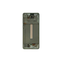 Samsung Galaxy A33 5G Sk�rm med ramme Hvid 5G Display og Digitizer Service Pack