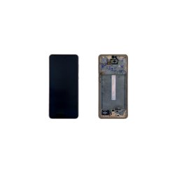 Samsung Galaxy A33 5G Sk�rm med ramme Peach 5G Display og Digitizer Service Pack