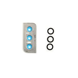 Samsung Galaxy S21 5G G991B Kameralinseglas med ramme S�lv OEM