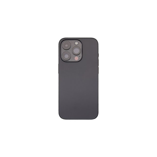 Kabinet til iPhone 14 Pro Max med Sm�dele Sort OEM