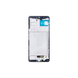 Samsung Galaxy A42 5G A426 Sk�rm OLED med ramme Sort 5G Display og Digitizer Soft-OLED