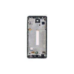 Samsung Galaxy A52 5G A526B / Samsung Galaxy A52s A528B Sk�rm OLED med ramme Mint 5G Display og Digitizer Soft-OLED