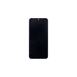 Samsung Galaxy M30 M305F Sk�rm OLED med ramme Sort Display og Digitizer Soft-OLED