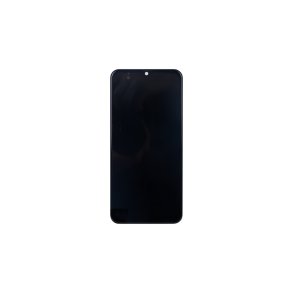 Samsung Galaxy M30 M305F Sk�rm OLED med ramme Sort Display og Digitizer Soft-OLED