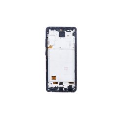 Samsung Galaxy A72 A725F Sk�rm OLED med ramme Violet Display og Digitizer Soft-OLED