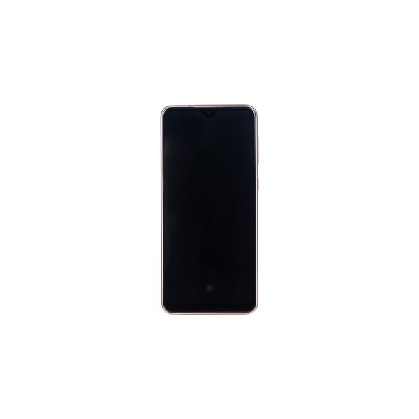 Samsung Galaxy A33 5G Sk�rm OLED med ramme Peach 5G Display og Digitizer Soft-OLED