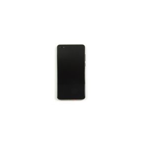 Huawei P40 Sk�rm med ramme Sort Display og Digitizer Service Pack