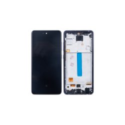 Samsung Galaxy A52 5G A526B / Samsung Galaxy A52s A528B Sk�rm OLED med ramme Violet 5G Display og Digitizer Soft-OLED
