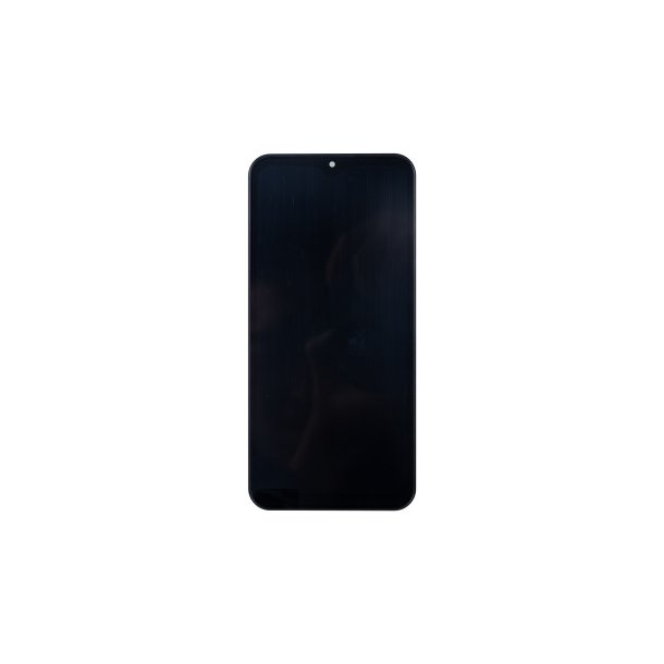 Samsung Galaxy A24 4G A245F Sk�rm OLED med ramme Sort 4G Display og Digitizer Soft-OLED