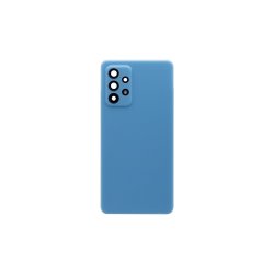 Samsung Galaxy A52 5G A526B / Samsung Galaxy A52 A525F bagcover Blue med linse OEM