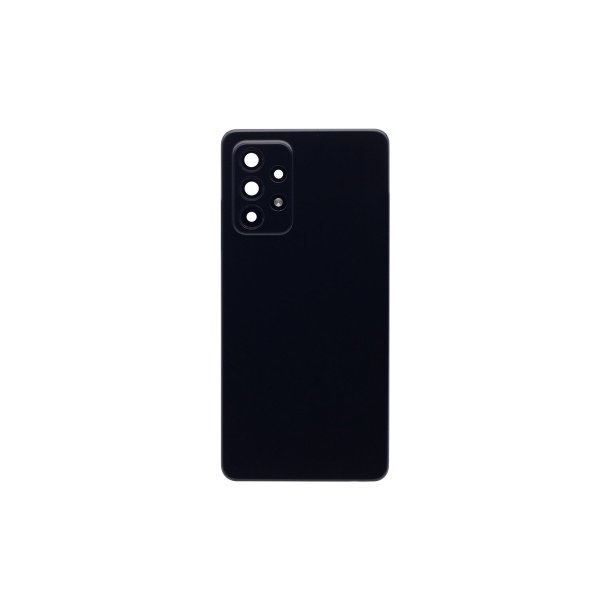 Samsung Galaxy A52 5G A526B / Samsung Galaxy A52 A525F / Samsung Galaxy A52s A528B bagcover Black med linse OEM