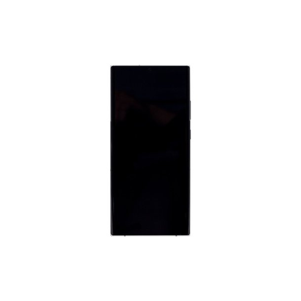 Samsung Galaxy Note 20 Ultra 5G N986B / Samsung Galaxy Note 20 Ultra N985F Sk�rm med ramme Hvid 5G Display og Digitizer Service Pack