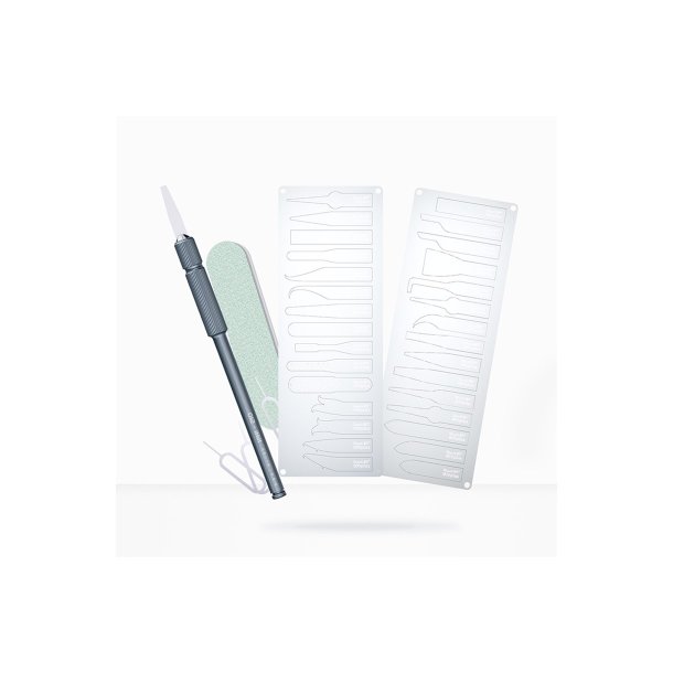 Qianli 009 Plus limfjerner-blade 30 stk S�lv