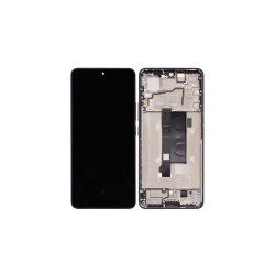 Xiaomi Redmi Note 13 Pro 5G Sk�rm med ramme Sort 5G Display og Digitizer