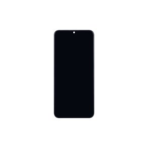 Samsung Galaxy A03 A035F Sk�rm OLED med ramme Sort Non EU Display og Digitizer Soft-OLED