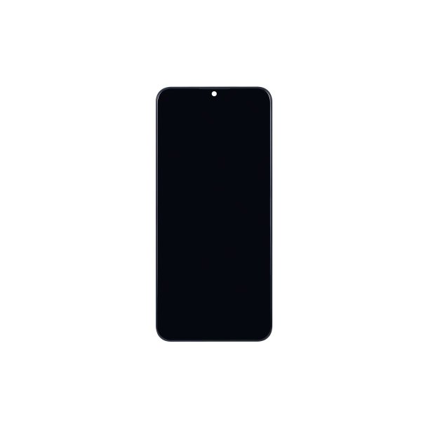 Samsung Galaxy A03 A035F Sk�rm OLED med ramme Sort Non EU Display og Digitizer Soft-OLED