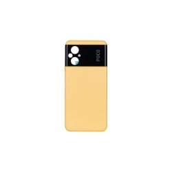 Xiaomi Poco M5 bagcover Gul uden linse OEM