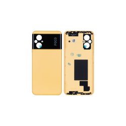Xiaomi Poco M5 bagcover Gul uden linse OEM