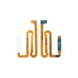 Samsung Galaxy A13 A135F / Samsung Galaxy A13 A137F fingerprint sensor Flex med power button Hvid