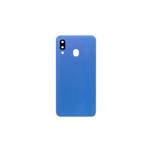 Samsung Galaxy A40 A405FN bagcover Blue med linse OEM