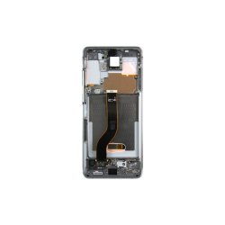 Samsung Galaxy S20 Plus 5G G986F/ G986B / Samsung Galaxy S20 Plus G985F Sk�rm med ramme Gr� 5G Display og Digitizer Service Pack