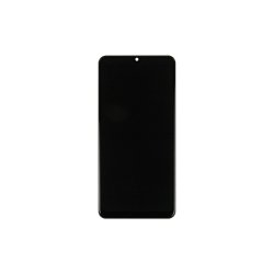 Samsung Galaxy M32 M325F Sk�rm med ramme Sort Display og Digitizer Service Pack
