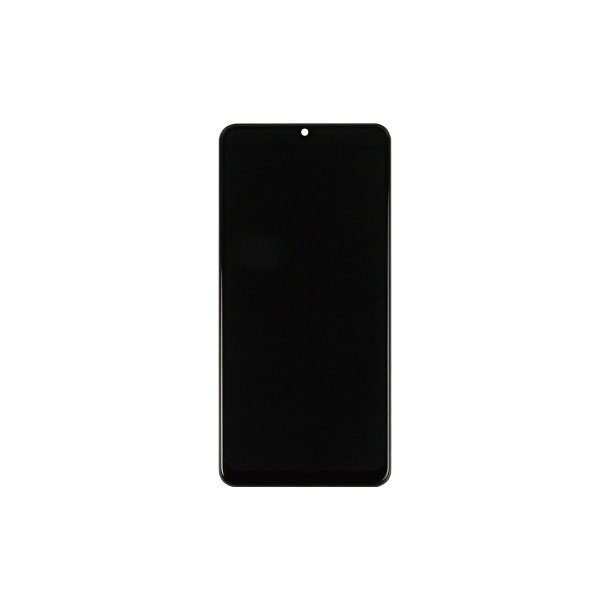 Samsung Galaxy M32 M325F Sk�rm med ramme Sort Display og Digitizer Service Pack