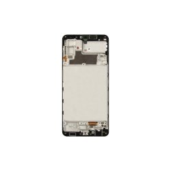 Samsung Galaxy M32 M325F Sk�rm med ramme Sort Display og Digitizer Service Pack