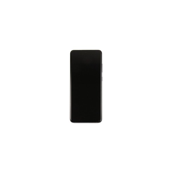 Sk�rm til Samsung Galaxy S20 Ultra G988B OLED med Ramme Service Pack Sort