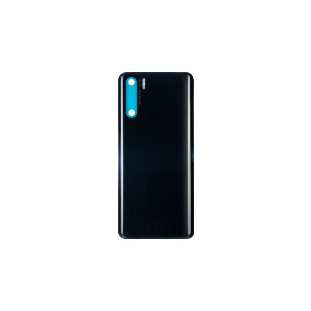 Oppo A91 bagcover Black uden linse Original