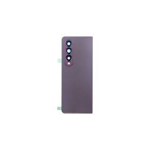 Samsung Z Fold4 (5G) F936B bagcover Burgundy med linse OEM