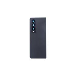 Samsung Z Fold4 (5G) F936B bagcover Black med linse OEM
