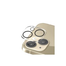 Apple, iPhone 11 / iPhone 12 Mini Kamerabeskyttelse glas Clear HD R�d