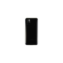 Huawei P40 Lite bagcover Midnight Black med linse OEM