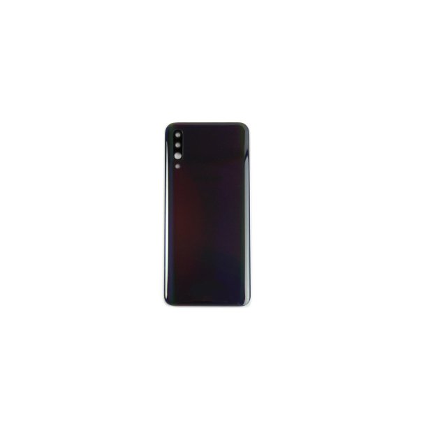 Samsung Galaxy A50 A505F bagcover Black med linse OEM