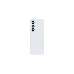 Samsung Z Fold5 bagcover Cream med linse OEM