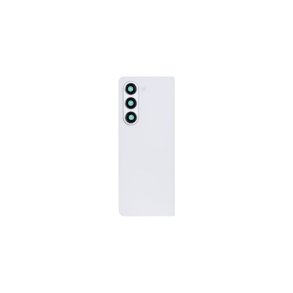 Samsung Z Fold5 bagcover Cream med linse OEM