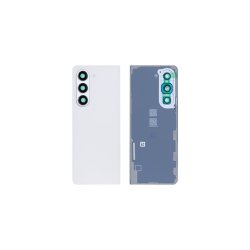 Samsung Z Fold5 bagcover Cream med linse OEM
