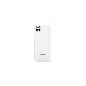 Samsung Galaxy A22 5G A226B bagcover White med linse OEM