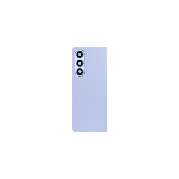 Samsung Z Fold5 bagcover Blue med linse OEM