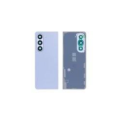Samsung Z Fold5 bagcover Blue med linse OEM