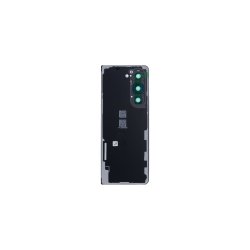 Samsung Z Fold5 bagcover Black med linse OEM