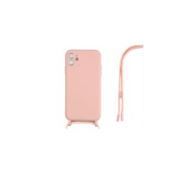 iPhone 11 Cover TPU Pink Halsrem