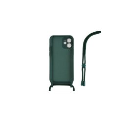iPhone 11 Cover TPU M�rk gr�n Halsrem